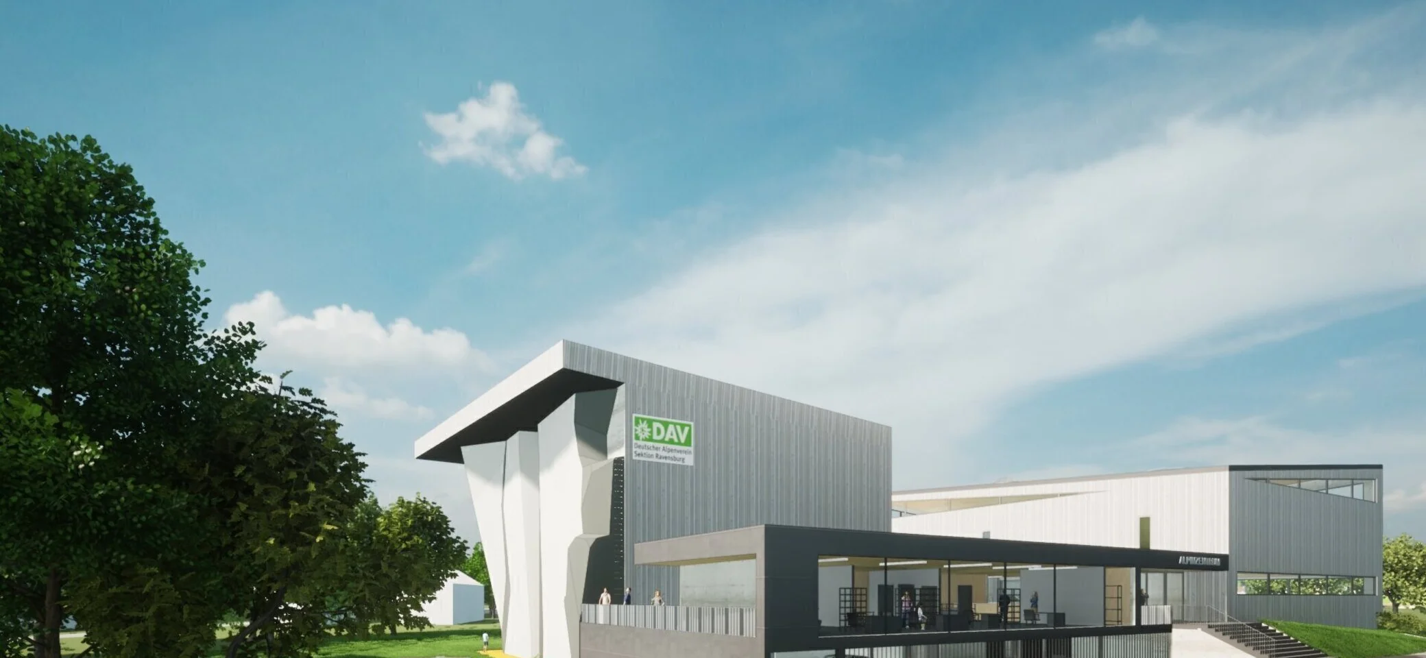 Projekt Kletter- und Vereinszentrum Ravensburg | © © Wurm Gesamtplanung