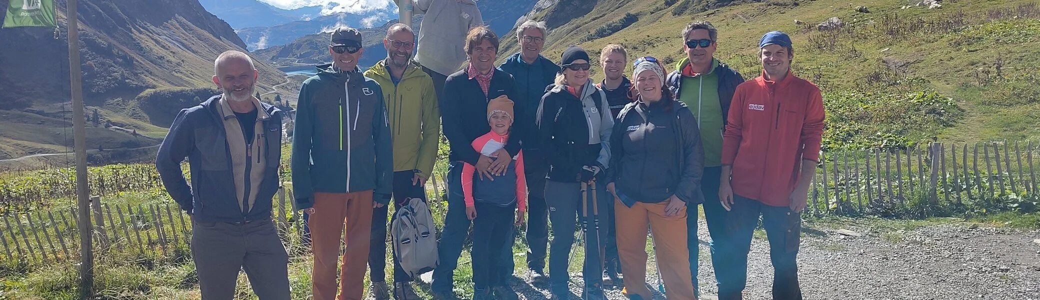 Ravensburgs Erster Bürgermeister auf der Ravensburger Hütte | © Copyright Benjamin Wagener