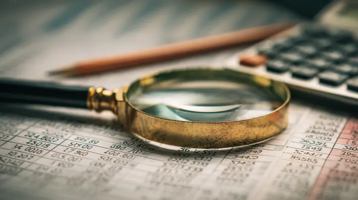 Lupe Finanzierung | © KI generiert mit Midjourney